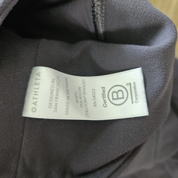 Athleta Womens Athletic Leggings Size Small S Soild Gray - Picture 9 of 9